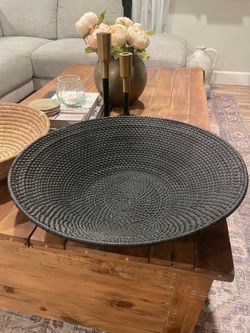Woven decorative baskets