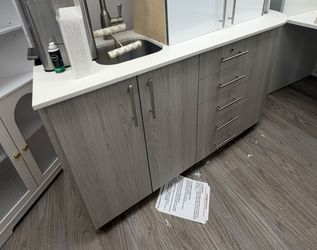 Furniture with sink