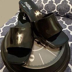Mad Love Women's Marni Jelly Slide Mule Heels