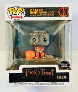 Funko Pop! Trick or Treat Deluxe Sam with Pumpkin & Sack #1002 Spirit Exc New