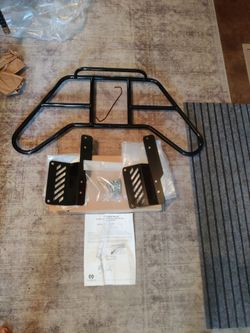 NEW ATV REAR RACK WITH MOUNTING KIT