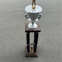 Large X Ten Shooting Club Trophy