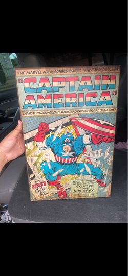 Captain America Marvel Poster