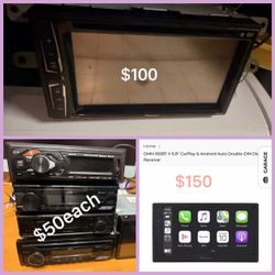 Car Stereo Head Units – Pioneer, JVC, Kenwood