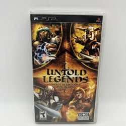 Untold Legends Brotherhood of The Blade For PSP