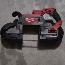 Milwaukee M18 FUEL Deep Cut Band Saw + Rapid Charger+ 3x Batteries 