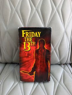 Vintage Friday The 13th 1(contact info removed) Release VHS Tape Horror Movie
