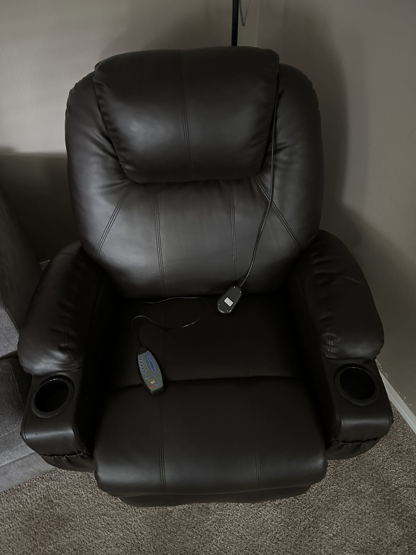 Combo Power Recliner Chair w/ Massage & Heat