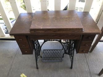 Antique Treadle Sewing Machine