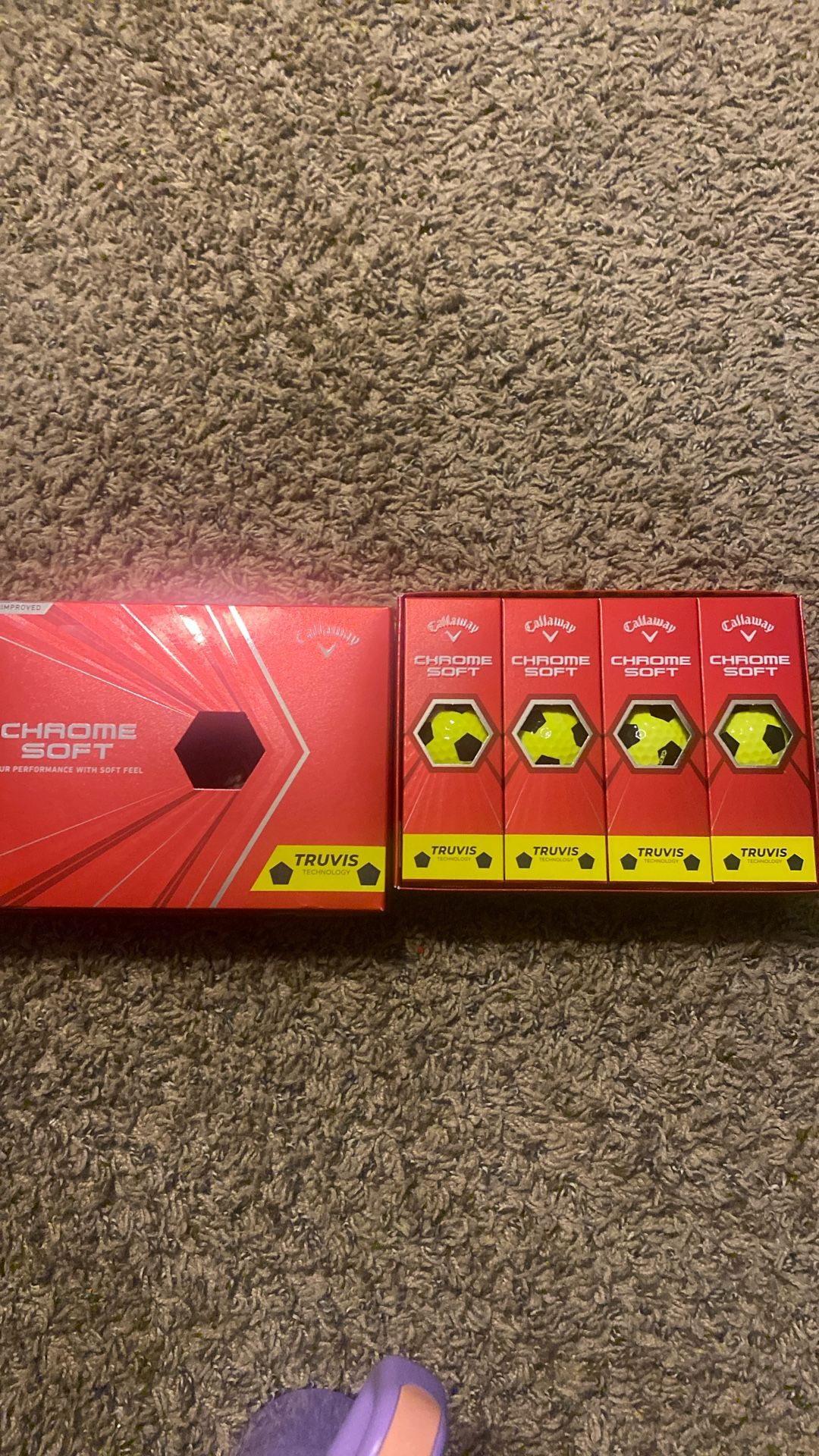 Chrome Soft / TRUVIS Golf Balls