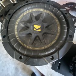 Kicker 8 Inch Speaker Subwoofer