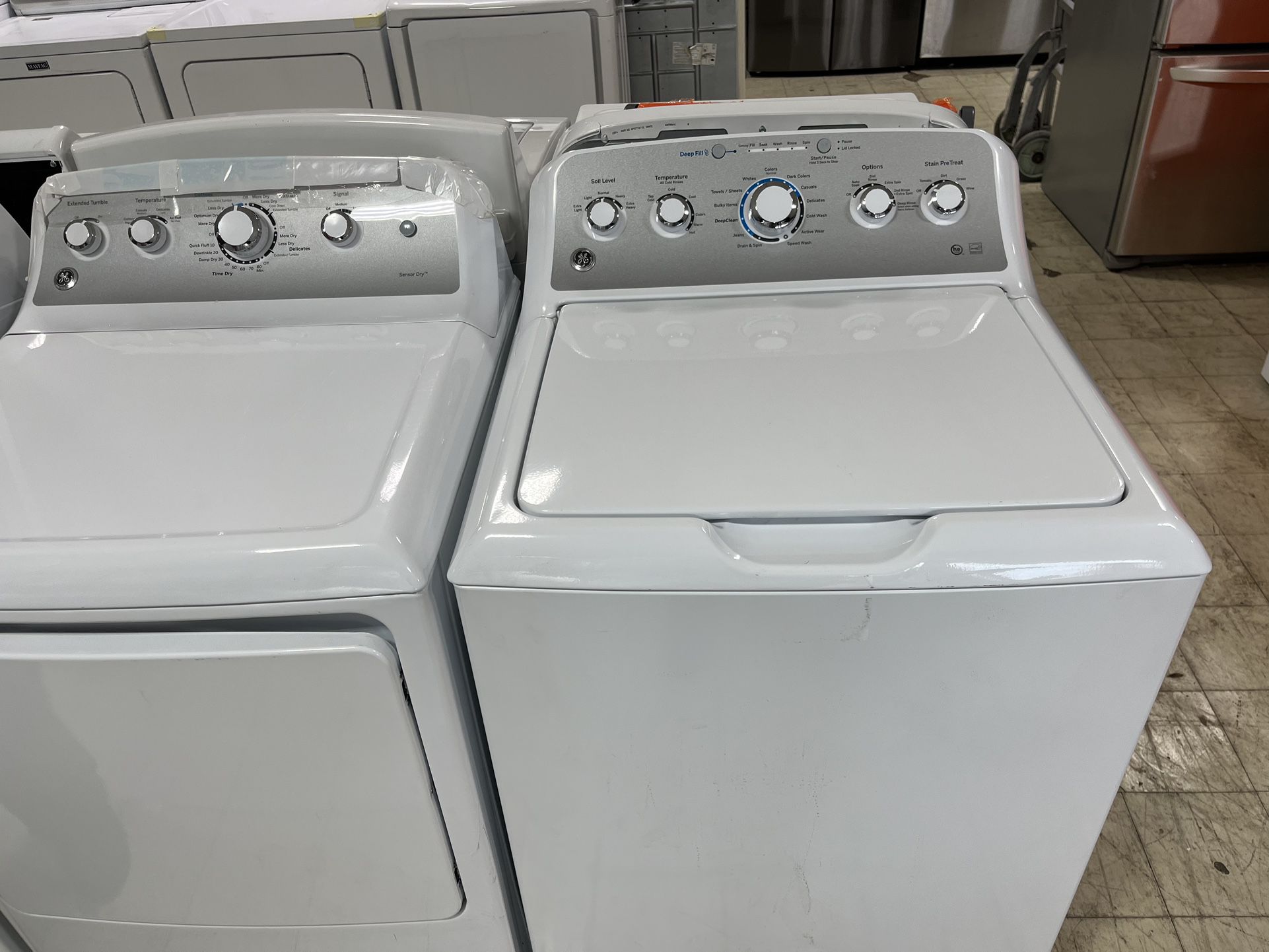 Brand new GE washer dryer