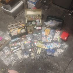 Fishing Tackle Lures Weights Boxes Baits