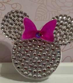 Bedazzled Minnie Mouse Pop Socket Mickey