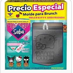 Saba Pads With Hello Kitty Pancake Pan