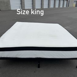 King Size Bed Frame And Mattress 