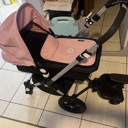 pink bugaboo Stroller 