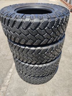 Set tires NITTO TRAIL GRAPPLER LT 10 layers 285/70R17 80% tread life