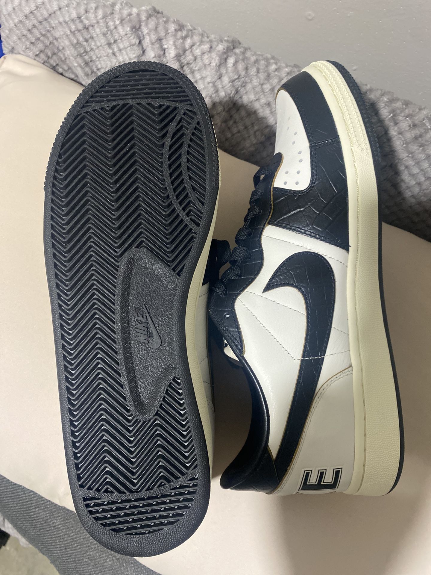 Nike SB Terminator Low Phantom and Black (Like New) (Never Used 
