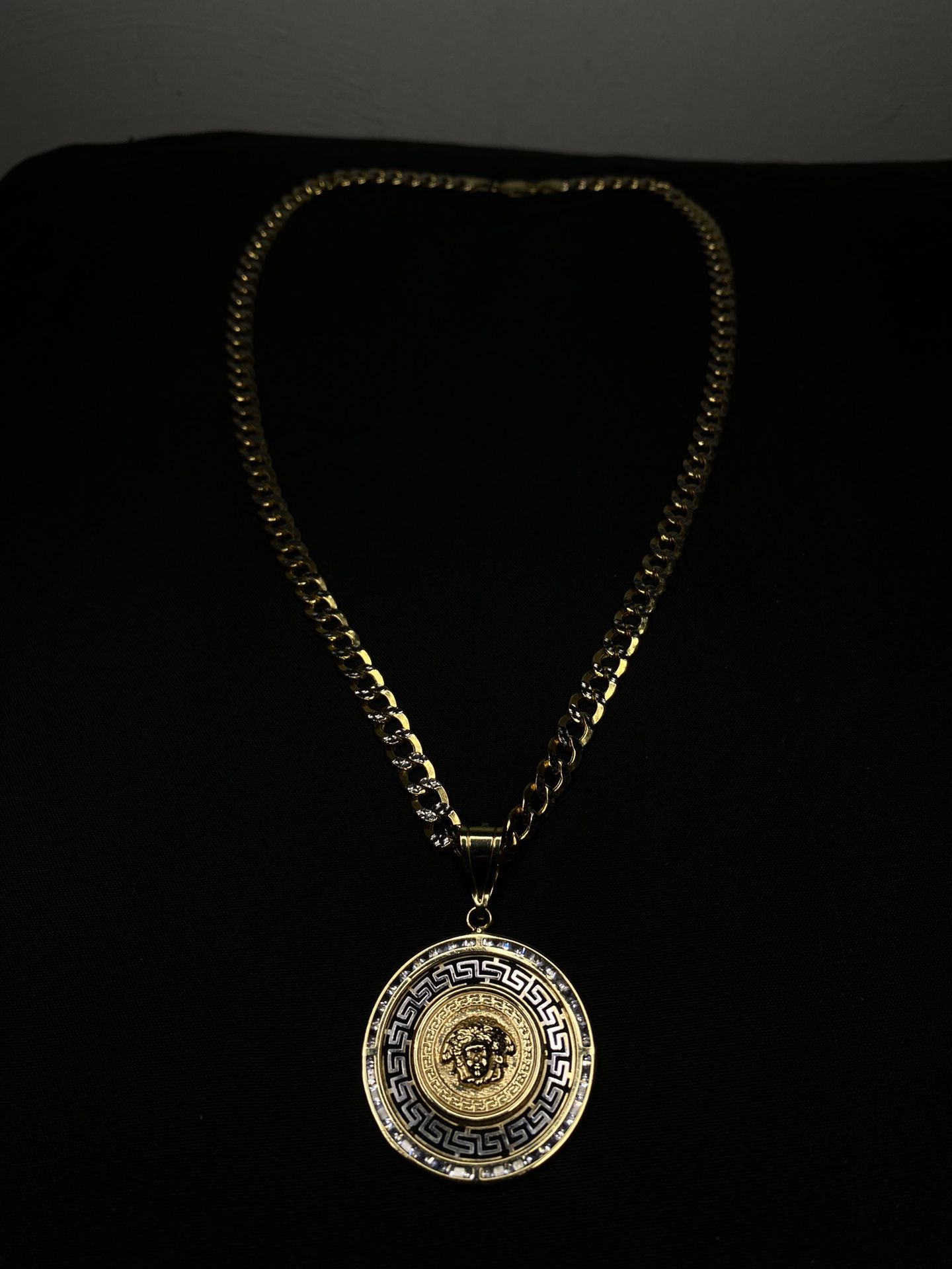 Versace Pendant And Chain 