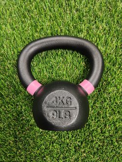 9 lb 4kg New Kettlebell Cast Iron