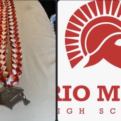 Custom made graduation leis with free charm