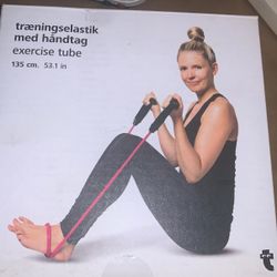 New Resistance Tube With handles Exercise 