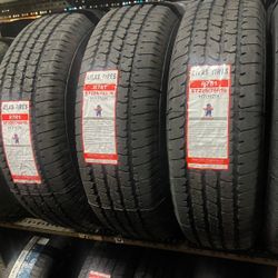 ST 225/75/15 New Trailer Tires 10 Ply 