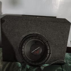 Single 10 In Power Acoustik Subwoofer 