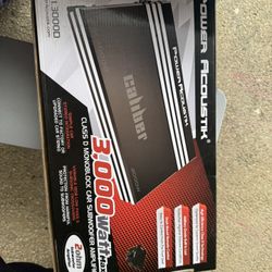 Power Acoustic 3000 Watt Amplifier