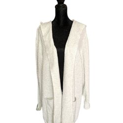 New without tags Size 3XL
Max Studio hooded open front cardigan 