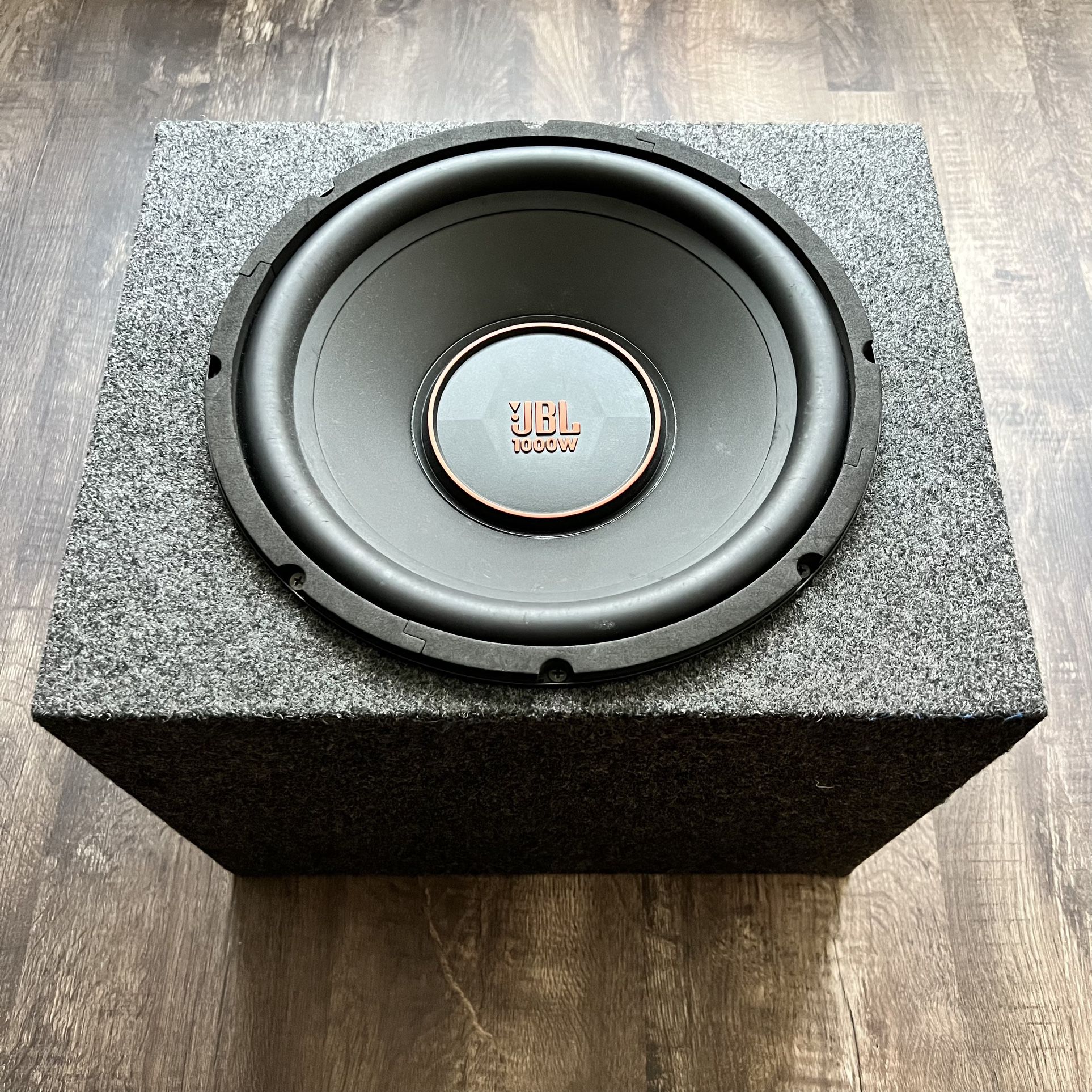 Preek Edelsteen Caius Custom 12” JBL 1000 Watt Subwoofer Speaker Box Set In Perfect Condition for  Sale in Houston, TX - OfferUp