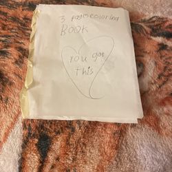 Three page coloring book