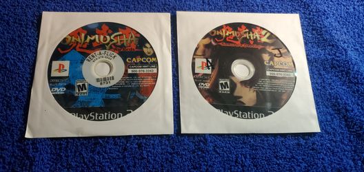 Onimusha 1 And 2 PS2 GAME DISC ONLY COMBO
