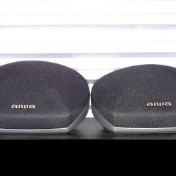 Aiwa speaker set of 2 with original box