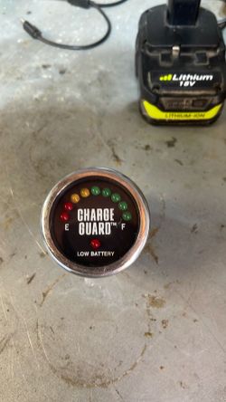24 volt battery indicator guage