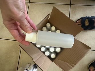 Travel size bottles