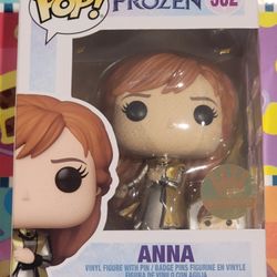 Funko POP! Disney Frozen ANNA w/ PIN #582 Funko Exclusive