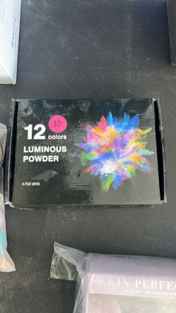 12 Colors of Luminous Powder