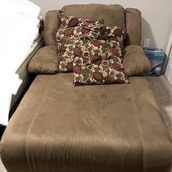 Large sofa chaise RECLINING lounger