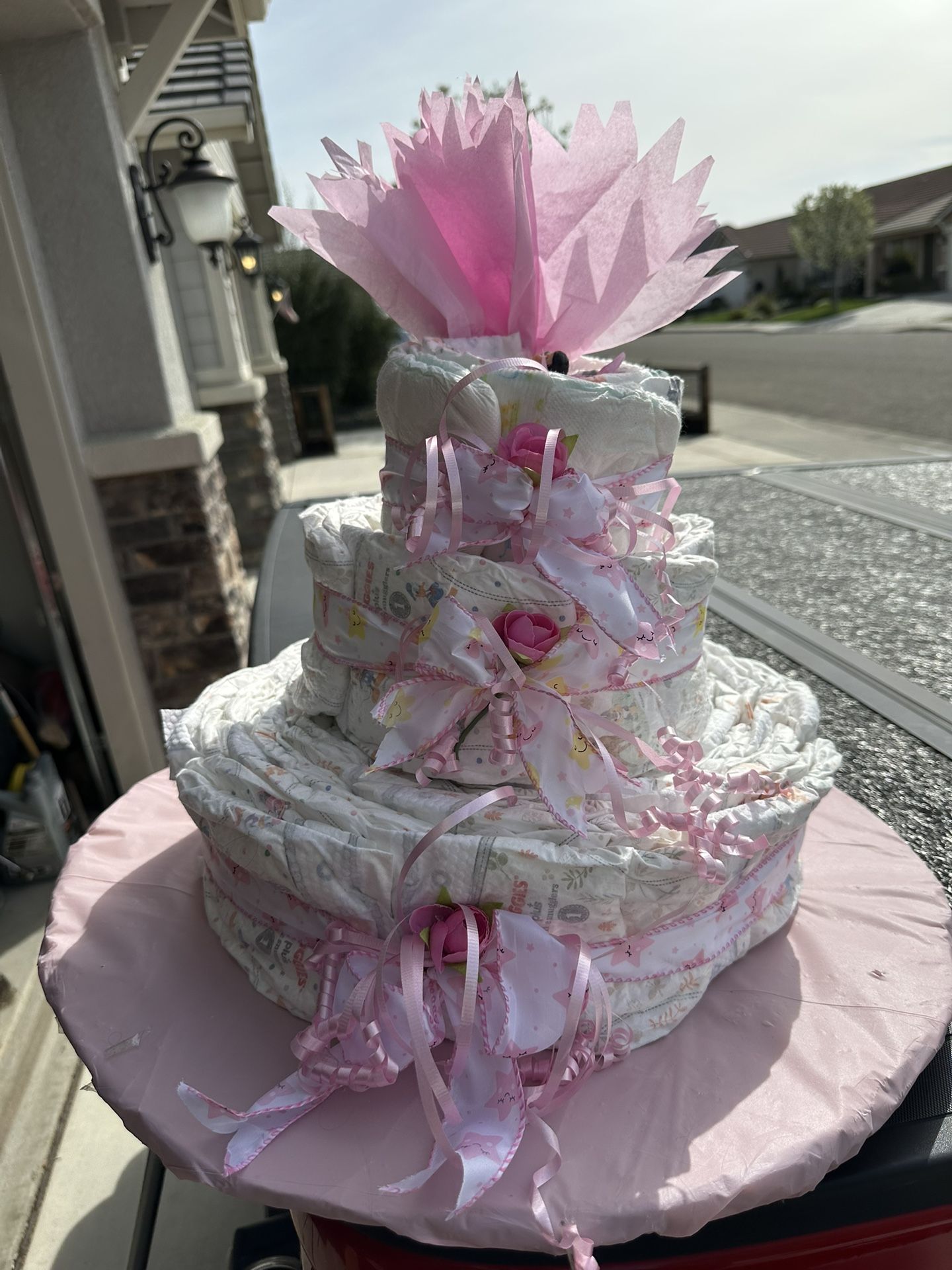 Diaper Cake Gift $15