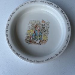 Beatrix Potter Wedge Wood Tea Set( Children’s)