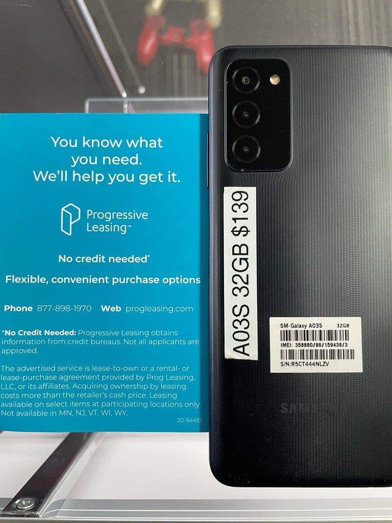 SAMSUNG GALAXY A03S 32GB - $50 DOWN