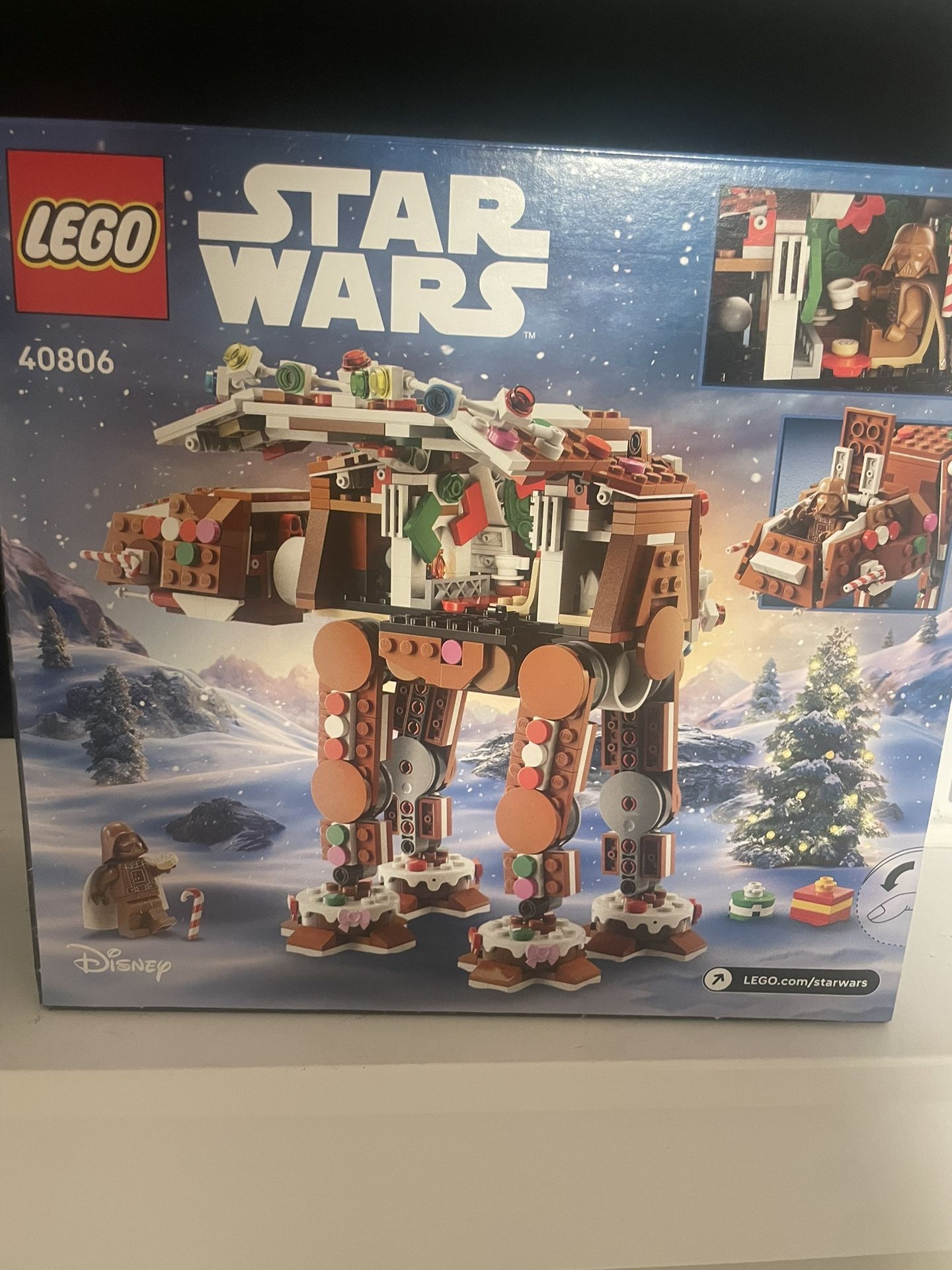 Lego Christmas Gingerbread AT-AT