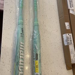2 Marucci Asura Fastpitch bats