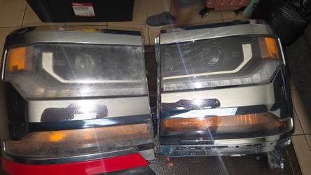 2016 chevy silverado 1500 headlights and filter box