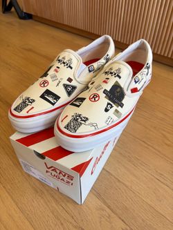 Fugazi x vans lx classic slip-on 98 raf collette cdg comme des garcon 2005