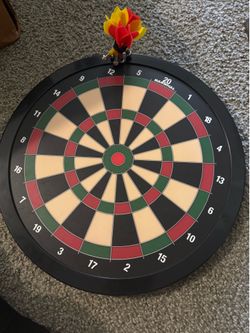 Narwhal Dartboard with Darts