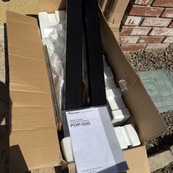 2 Pioneer speakers  Brand NEW