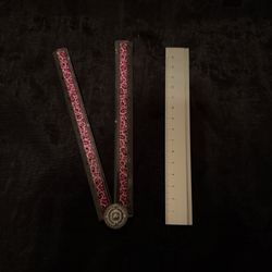 Sets of 2 Silver&Pink Leopard Print